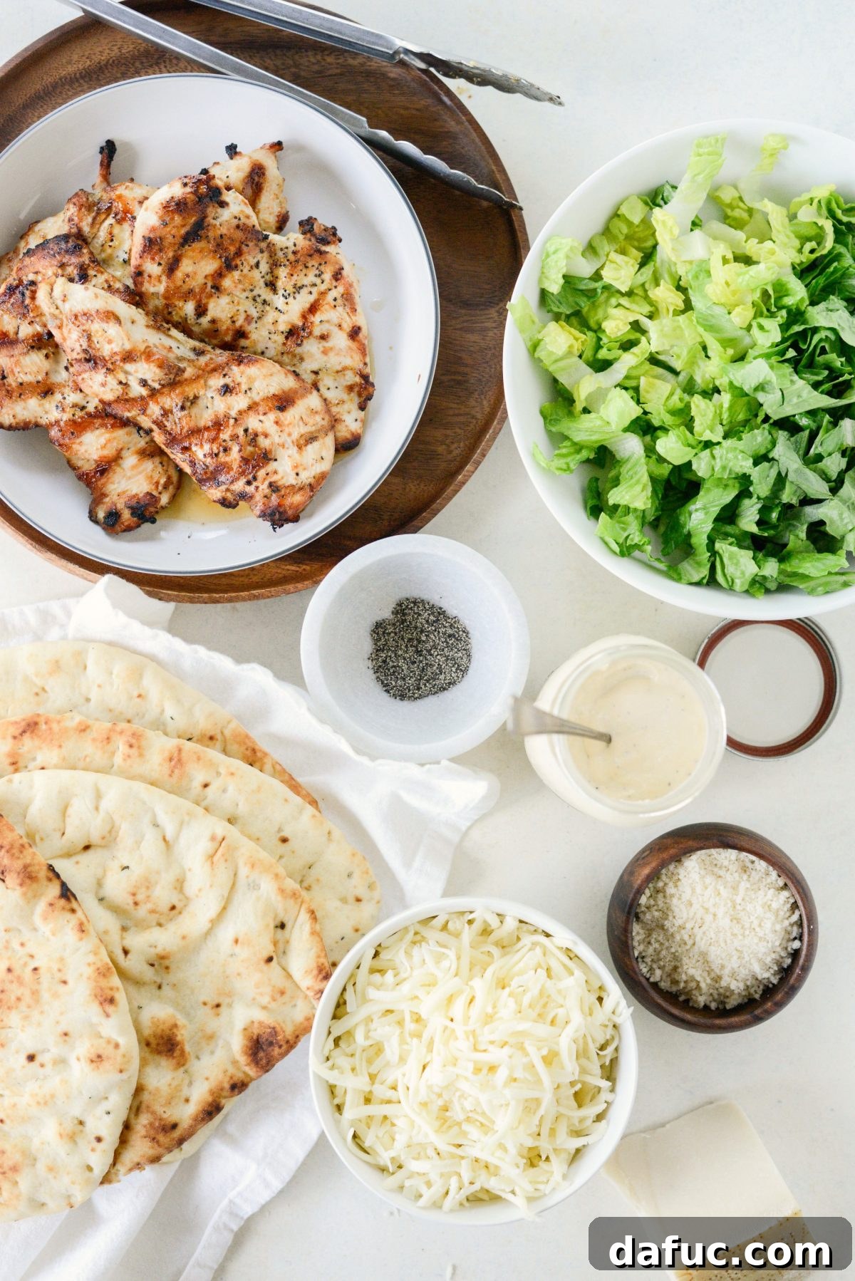 Zesty Grilled Caesar Chicken Pizza 4 Grilled Chicken Caesar Pizza ingredients