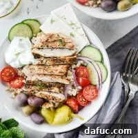 Vibrant Greek Chicken Couscous Bowl 11 Greek Chicken Couscous Bowl thumbnail