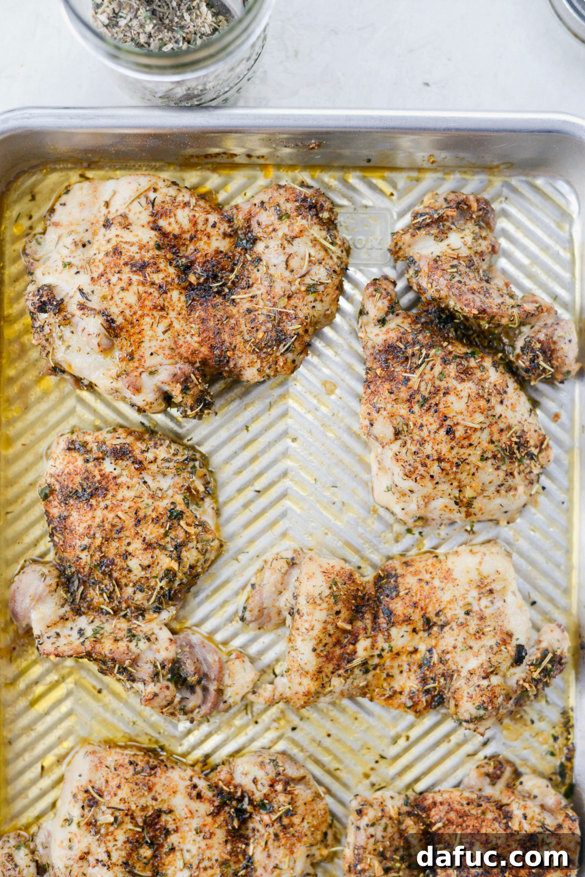 Vibrant Greek Chicken Couscous Bowl 6 Baked seasoned Greek chicken thighs, golden and tender