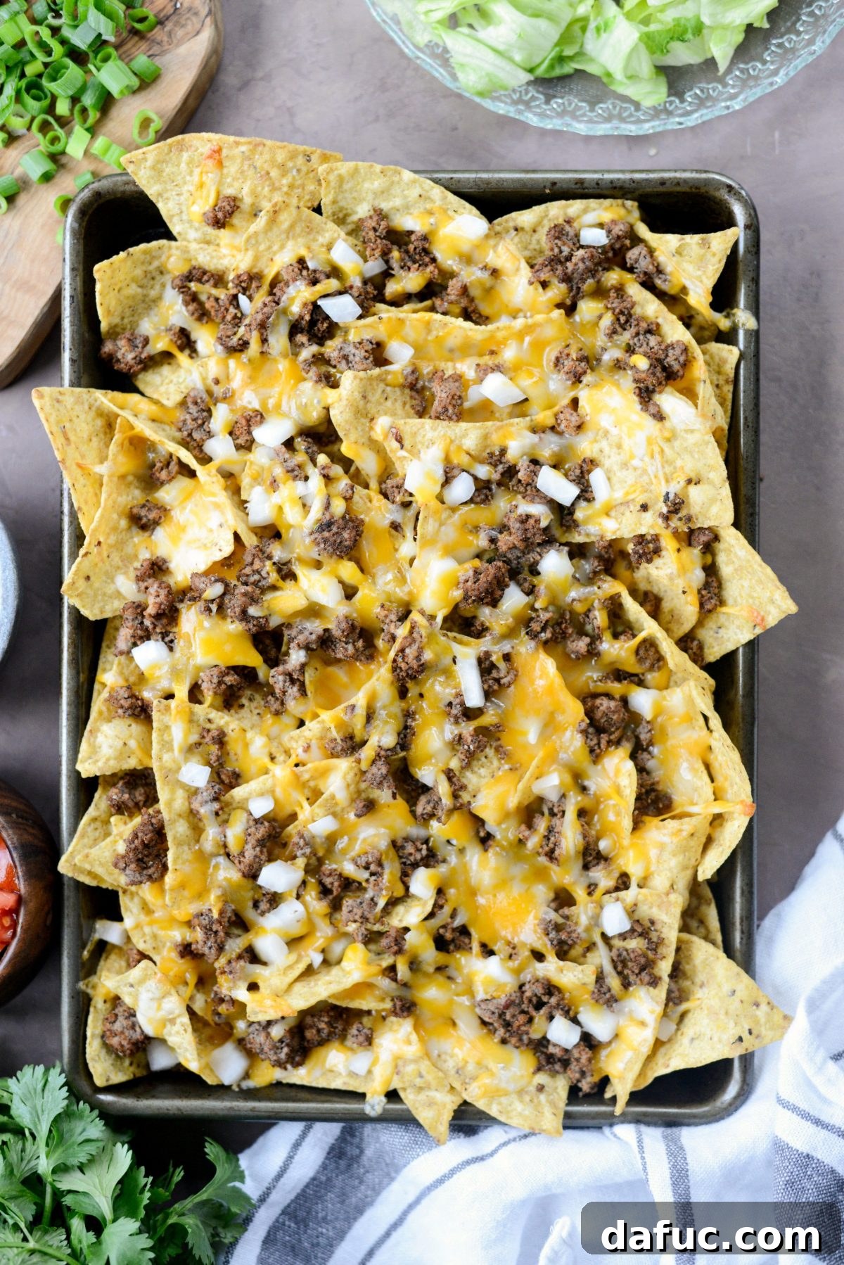 Ultimate Taco Nachos 10 just baked nacho