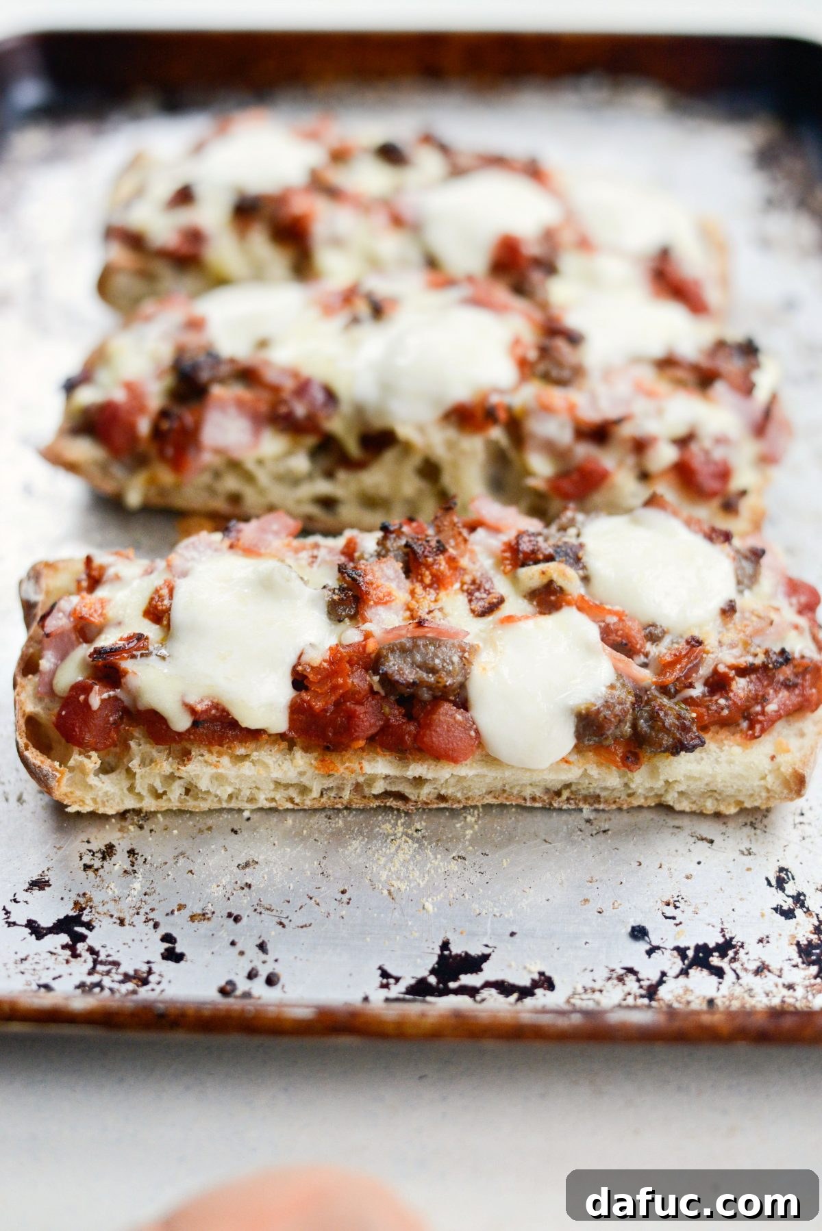 gooey mozzarella bombs of cheese