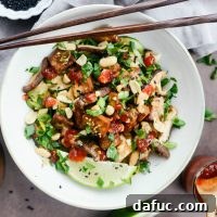 Crispy Peanut Tofu with Squash Noodles (Air Fryer) recipe image
