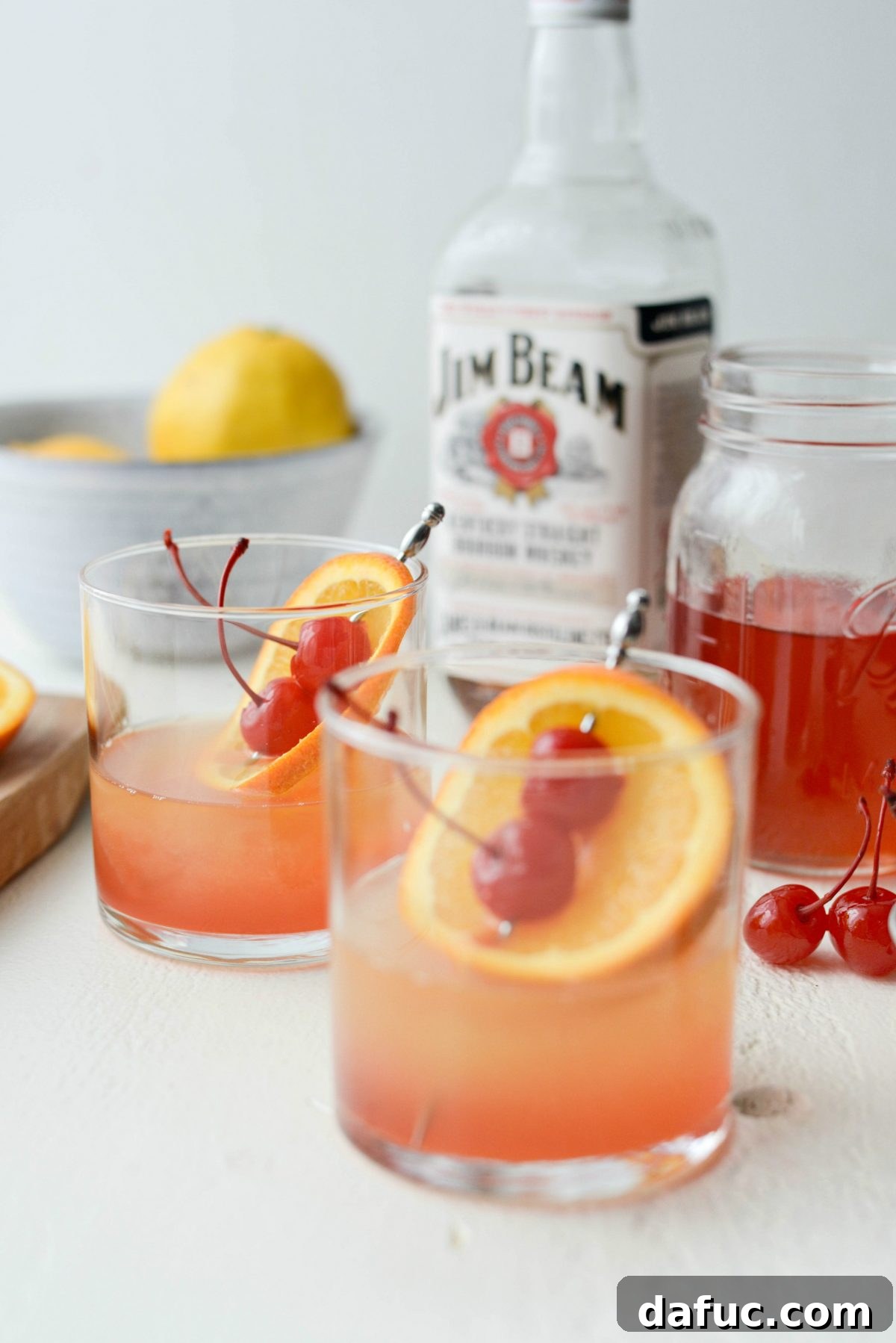 Golden Glow Whiskey Sour 13 Whiskey Sour Sunrise drink