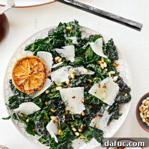 Charred Lemon and Tuscan Kale Salad