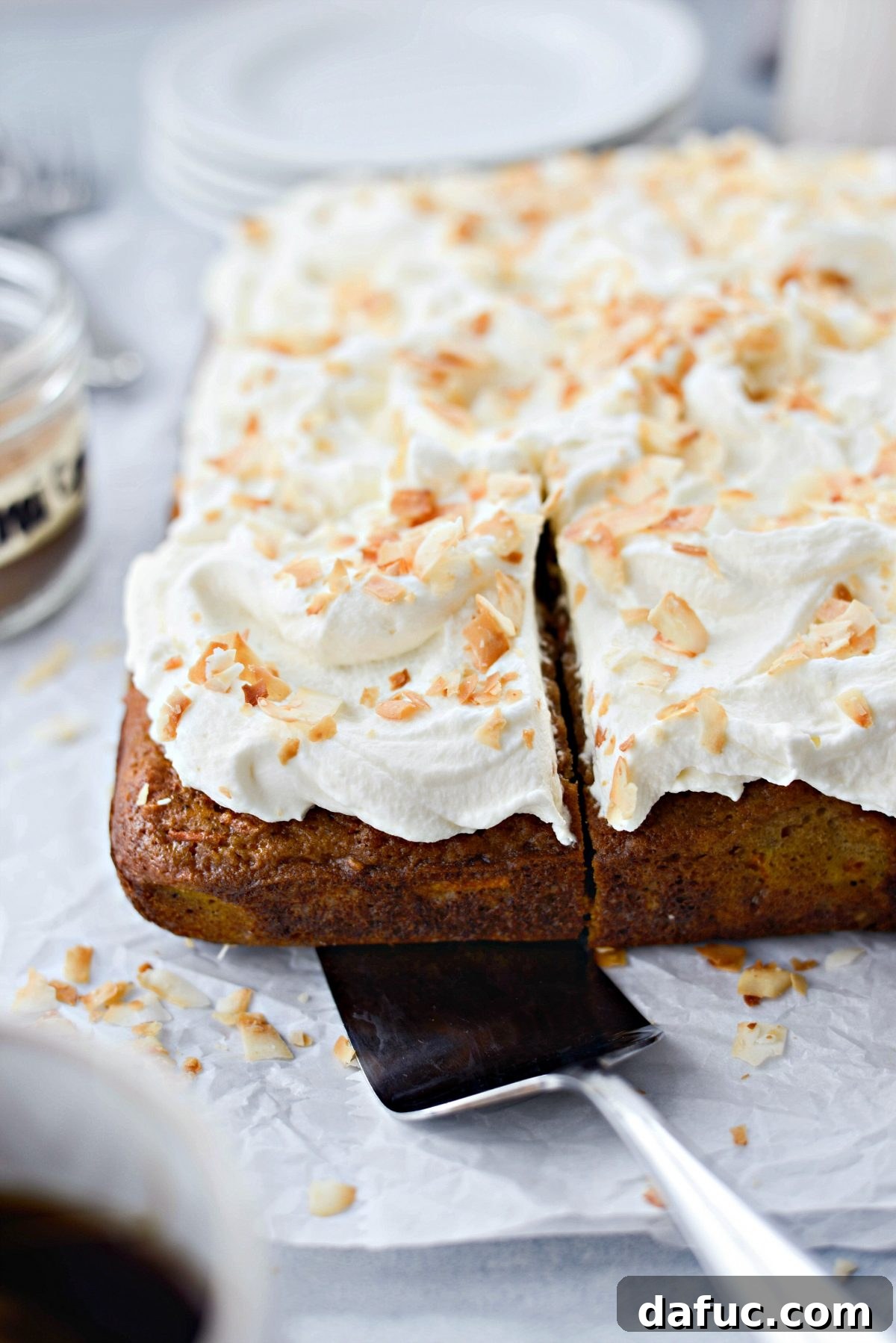 Warmly Spiced Coconut Chai Carrot Cake with Mascarpone Frosting 25 Toasted Coconut Chai Carrot Cake with Mascarpone Frosting