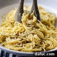 Reimagined Cacio e Pepe Carbonara 14 Cacio e Pepe Carbonara l SimplyScratch.com #blackpepper #cheese #pecorinoromano #pasta #pepper