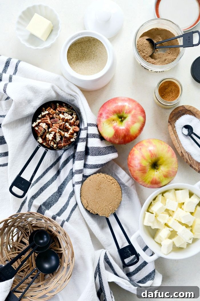 Preparing the apple pecan chai filling.