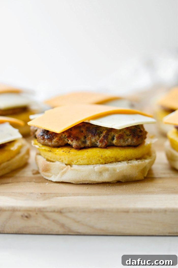 Hearty Sausage Egg and Cheese Breakfast Melts 18 Building the Sausage Egg and Cheese Breakfast Sandwich