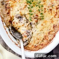 Mushroom Wild Rice Casserole