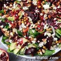 Roasted Grapefruit Beet Salad
