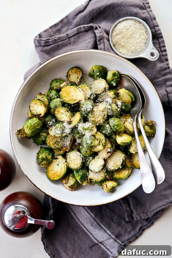 Air Fryer Brussels Sprouts – a healthy, fast, and easy side dish perfect for holidays or everyday meals.