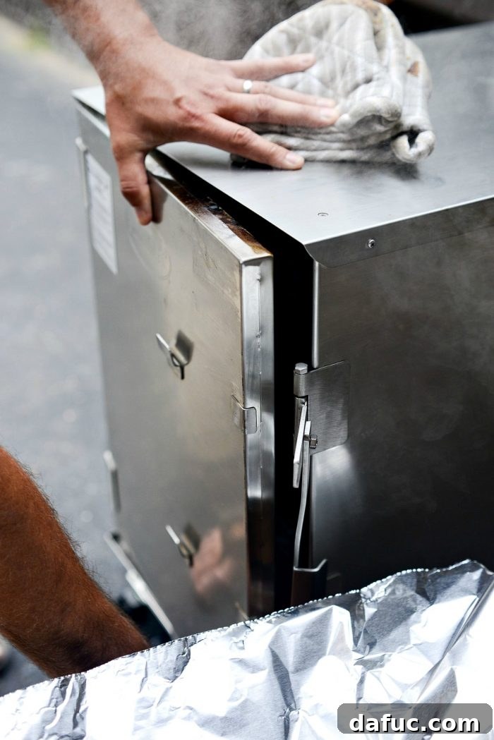 smoker ajar