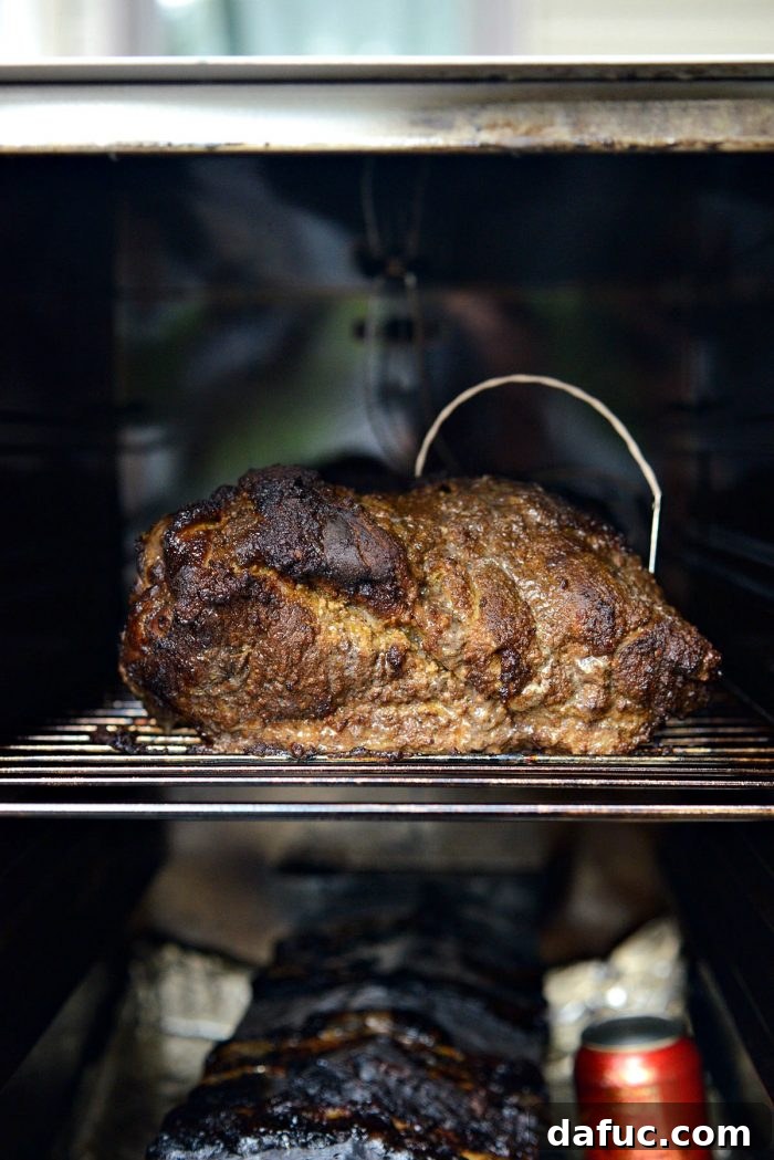 smoked pork shoulder (butt) at 160 degrees