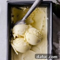 Homemade Vanilla Bean Gelato