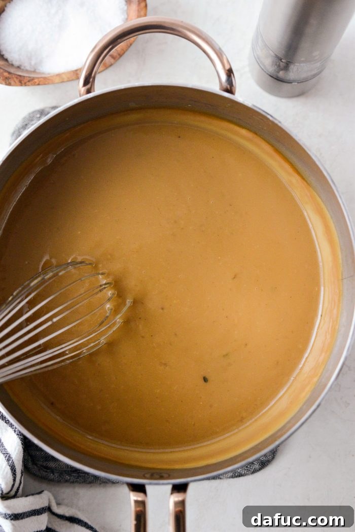 Delicious Gravy, Made in Advance 22 thickened gravy - Perfectly thickened gravy