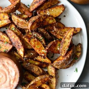 Crispy Potato Wedges