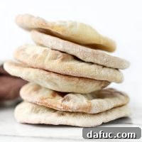Homemade Mini Pita Bread