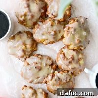 Air Fryer Apple Fritters