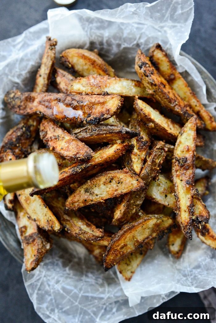 drizzle with truffle oil