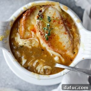 Smoky Beer French Onion Soup