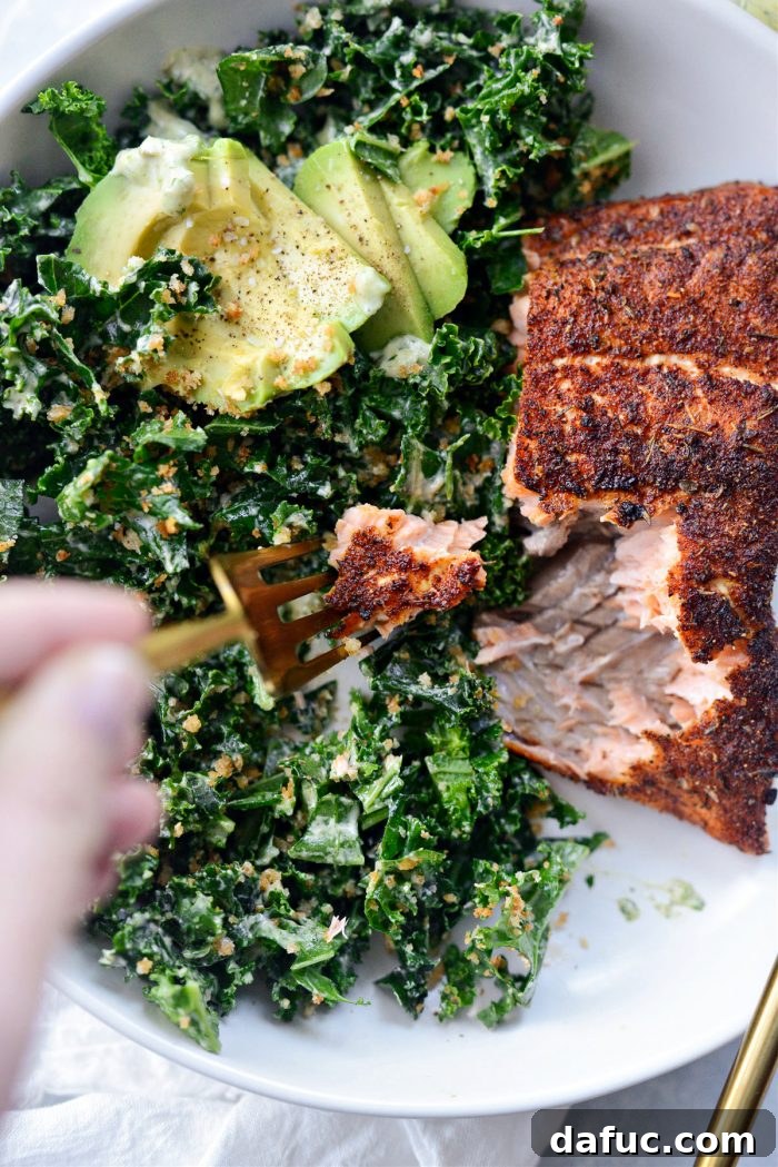 Zesty Caper Kale Delight 22 Kale Salad with Creamy Caper Dressing