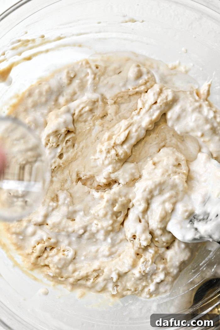 pour in coconut oil