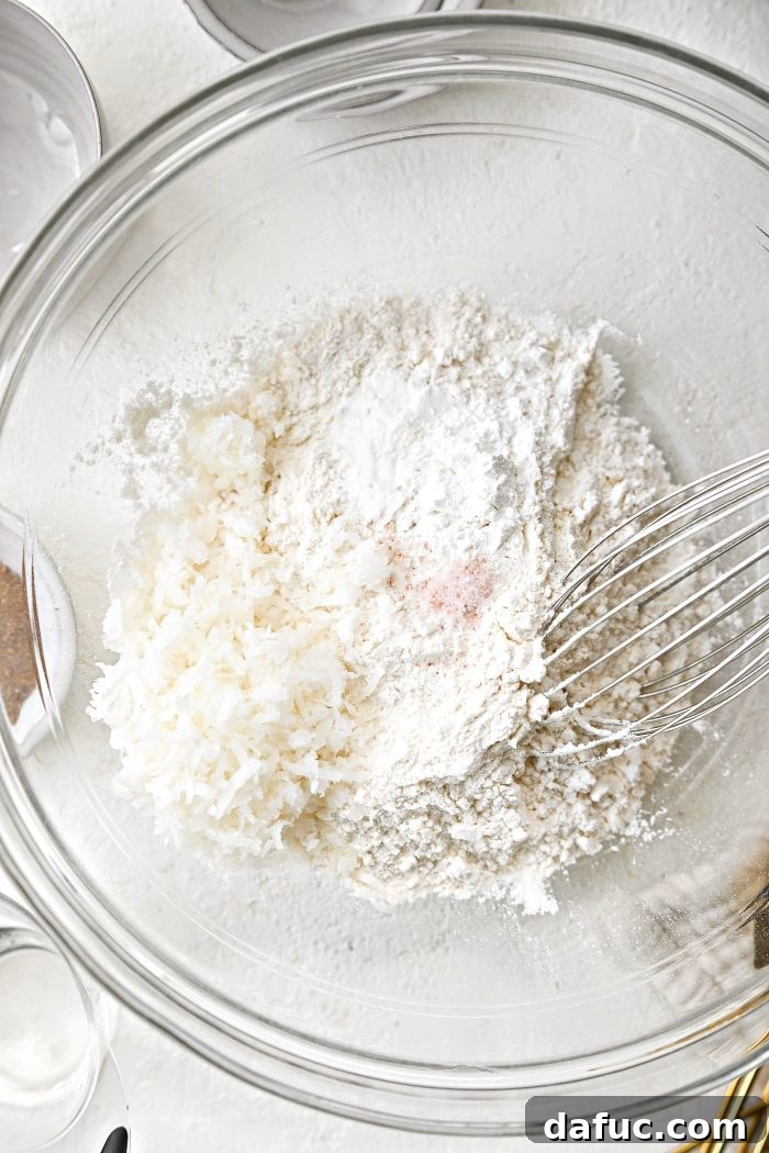 dry ingredients in bowl