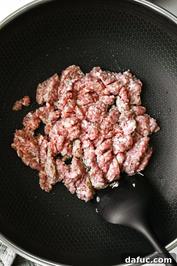 add pork