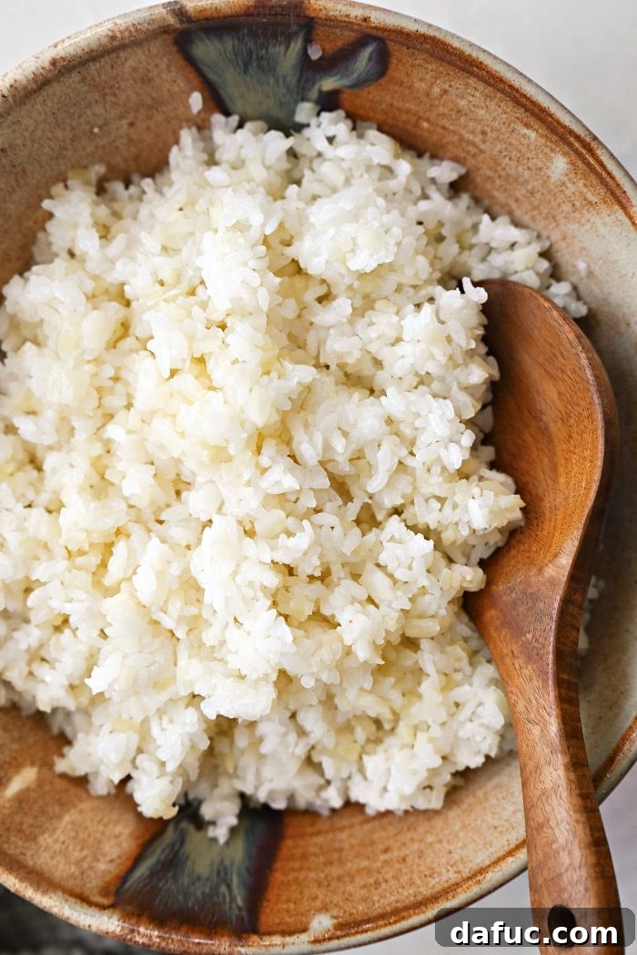 Cauliflower Sushi Rice