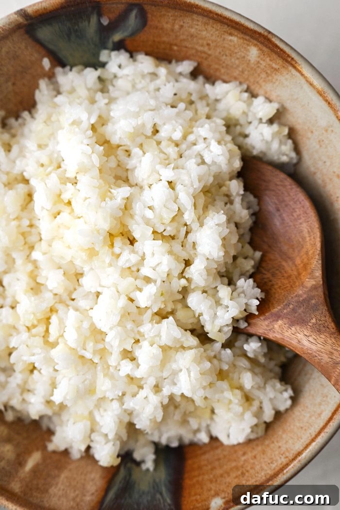  Cauliflower Sushi Rice