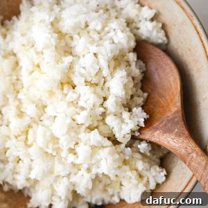 Cauliflower Sushi Rice