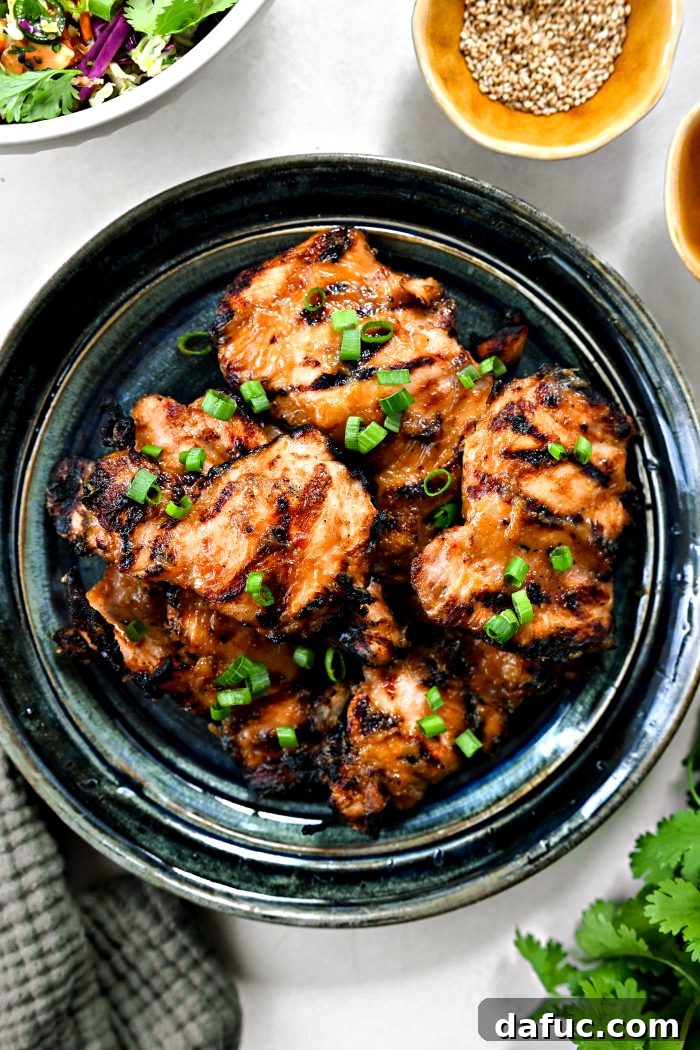 Grilled Chicken with Miso Glaze 2 Grilled Miso Glazed Chicken