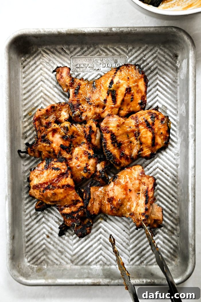 Grilled Chicken with Miso Glaze 13 Grilled Miso Glazed Chicken