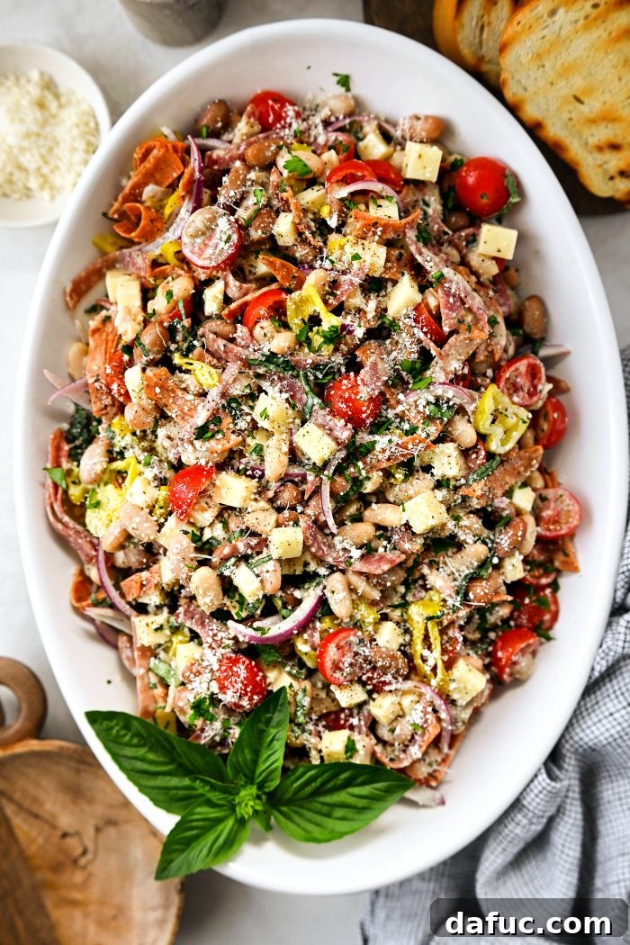 Italian Grinder Dense Bean Salad