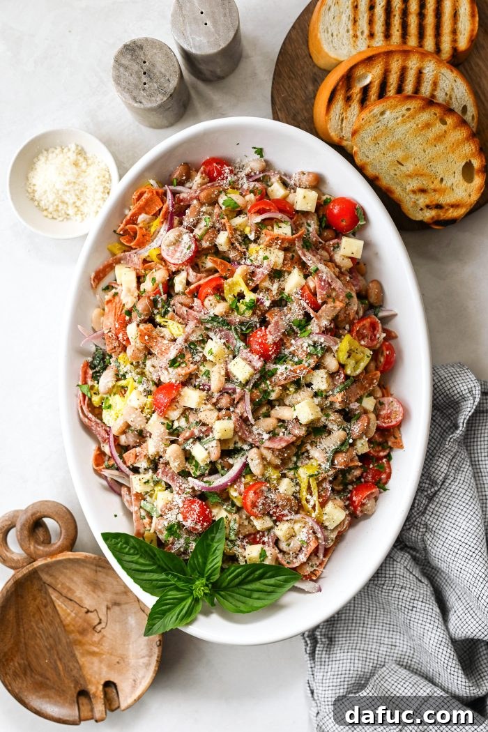 Italian Grinder Dense Bean Salad