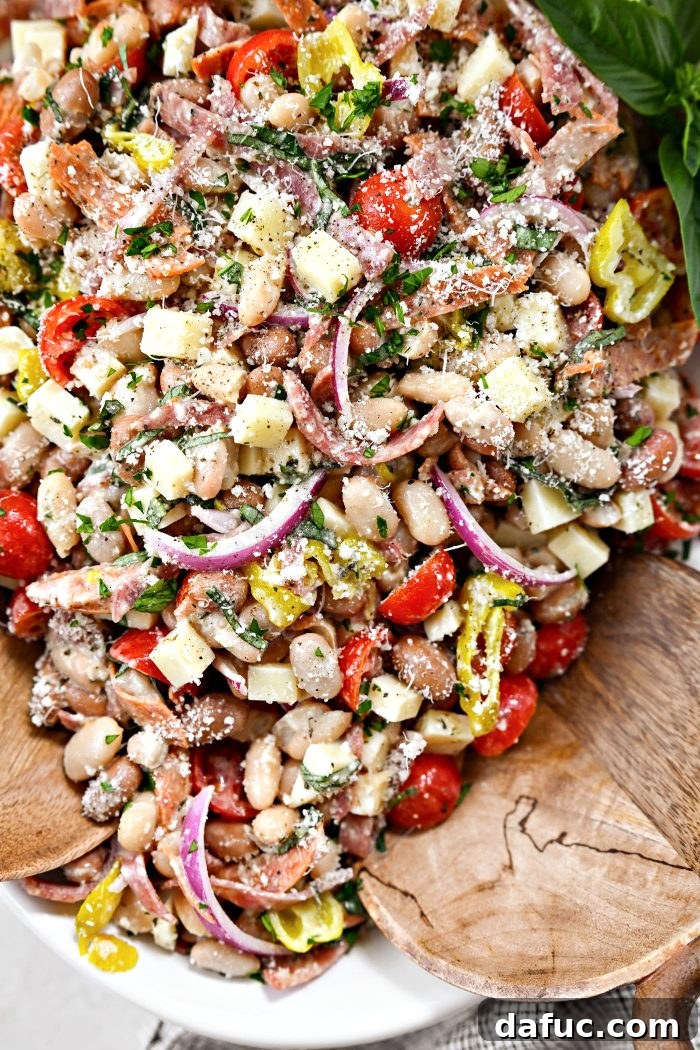 Italian Grinder Dense Bean Salad