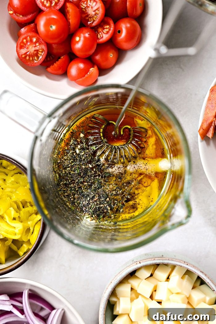 measured grinder dressing ingredients