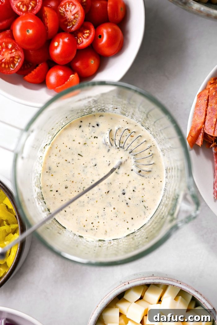 whisked grinder dressing